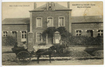 Saussay-la-Vache. Mairie et Ecoles.