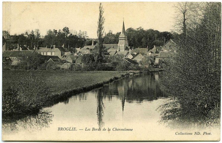 Broglie. Les Bords de la Charentonne.