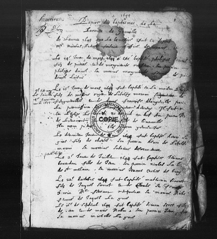 BMS (1644-1792)