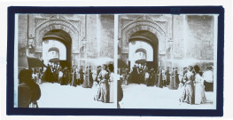 Procession dans une ville italienne.