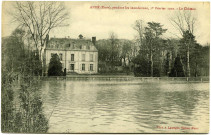 Andé. Andé (Eure) pendant les inondations, 1er février 1910. - Le Château.