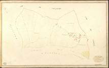 Minières (Les). Section B _ du Coudray _ 1re de 2 Feuilles