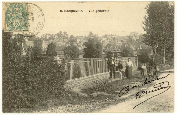 Bacqueville. Vue générale.