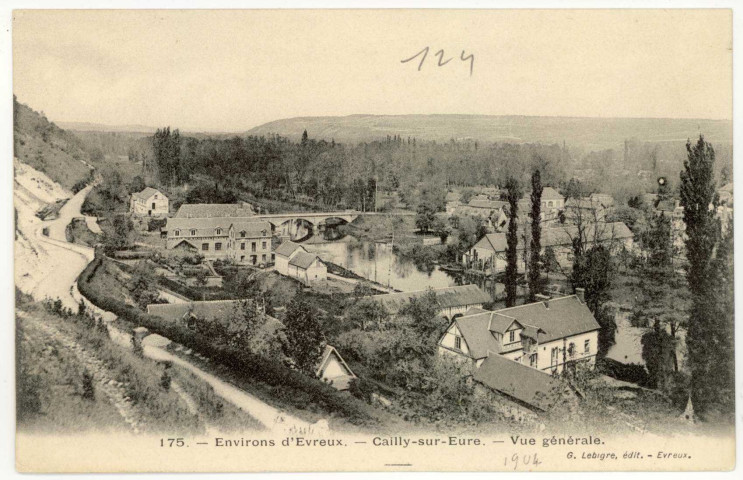 Cailly-sur-Eure. Environs d'Evreux-Cailly-sur-Eure-Vue Générale.