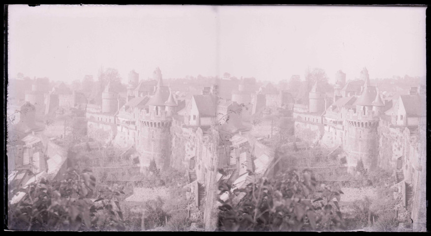 Remparts de Fougères (Ille-et-Vilaine).