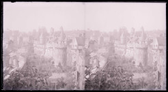 Remparts de Fougères (Ille-et-Vilaine).