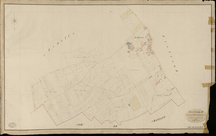 Bailleul-près-Saint-André. Section B _ de la Mare Dubois et de la Grande route _ 2e et dernière Feuille