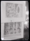 Livre d'heures de Charles d'Angoulême "L'Annonce aux bergers, ronde champêtre" à la cathédrale Saint-Étienne de Bourges (Cher), portail de la façade occidentale.