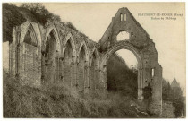 Beaumont-le-Roger. Ruines de l'Abbaye.