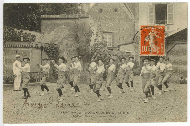 Nonancourt. Francs-Lurons Nonancourt et Saint-Lubin - Adultes : Ensembles imposés.