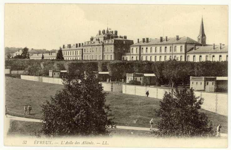 Evreux-Ville. Navarre : L'Asile des Aliénés.