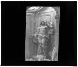 Église de Saint-Ouen-du-Tilleul (Eure), statue.