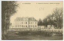 Tremblay-Omonville (Le). Château du Tremblay.