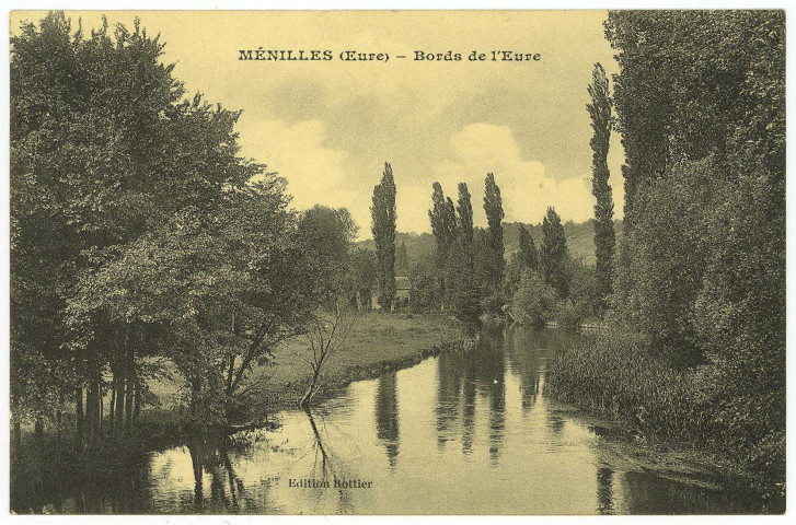 Ménilles. Bords de l'Eure.