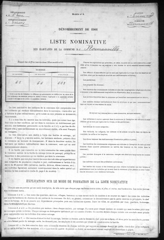 NORMANVILLE 1901