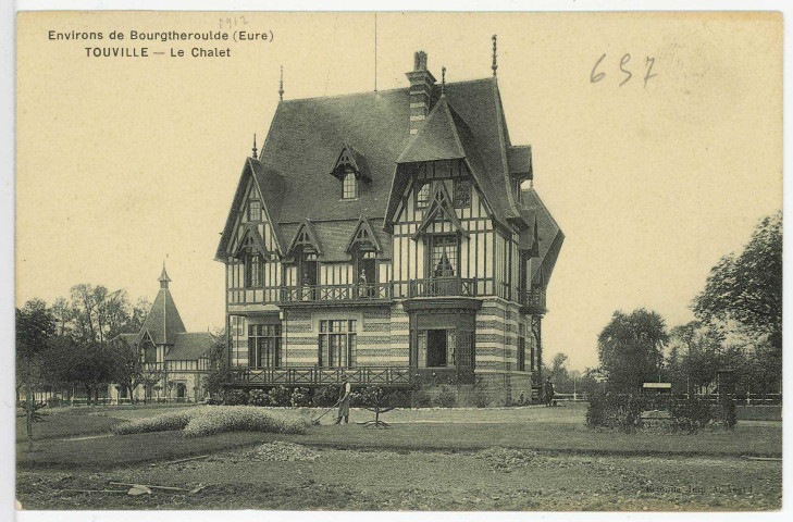 Touville. Le Chalet.