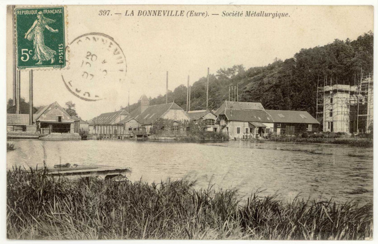 Bonneville-sur-Iton (la). Société Métallurgique.
