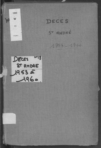 Tables 1953-1960