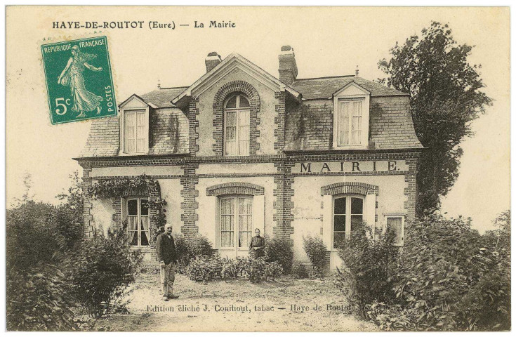 Haye-de-Routot (La). La Mairie.