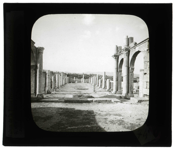 Basilique de Tébessa (Algérie), abside.