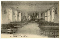 Caillouet-Orgeville. Chapelle de l'Œuvre.