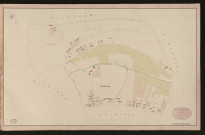 Touffreville. Section B _ de l'Eglise _ 1re de 4 Feuilles