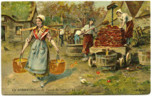 Divers. En Normandie. - Le Travail du Cidre.