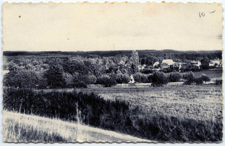 Jouy-sur-Eure. Vue générale.