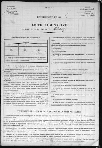 MISEREY 1911