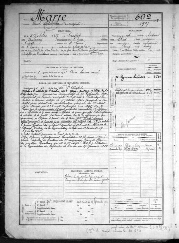 Evreux. Registre - Tome 2 (1907)
