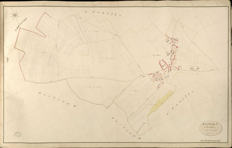 Breuilpont. Section C _ de Saint Chéron _ 1re de 4 Feuilles