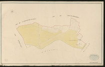 Thibouville. Section A _ de la Fosse Vauquelin et de l'Eglise _ 1re de 2 Feuilles