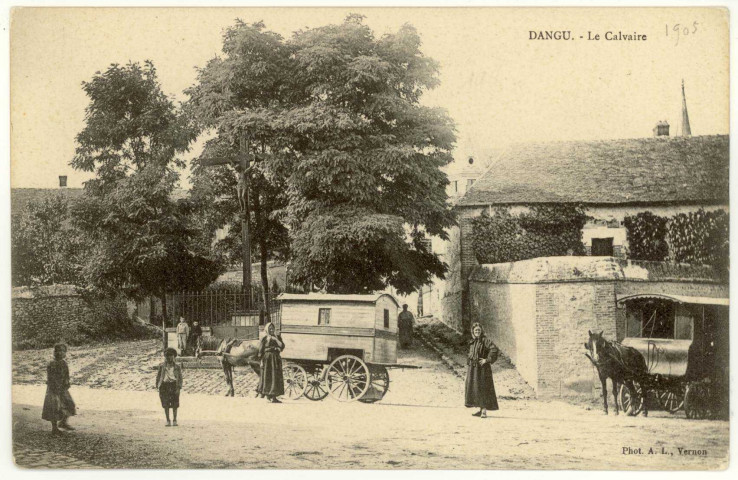 Dangu. Le Calvaire.