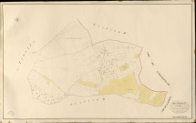 Hauville. Section C _ de l'Eglise _ 2e et dernière Feuille