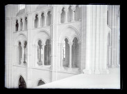 Tribunes de la cathédrale Notre-Dame de Laon (Aisne).