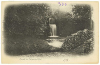 Livet-sur-Authou. Cascade du Château de Livet.