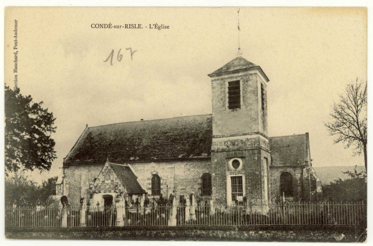 Condé-sur-Risle. L'Eglise.