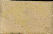 Baux-de-Breteuil (Les). Tableau d'assemblage _ du Plan Parcellaire de la Commune de Baux-de-Breteuil _ Canton de Breteuil - Evreux - Eure. _ Terminé sur le Terrain en 1829 , sous l'administration de M. Le Vicomte Raymond Delaître , Préfet _ M. Le comte Valmont, Maire _ sous la Direction de M.Boullenger, Directeur des Contributions directes _ M. Hautier, Géomètre en Chef. _ Par M. Gérard, Géomètre de 1re classe.