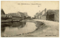 Epieds. Route d'Evreux.
