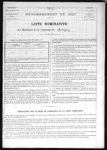 QUESSIGNY 1921