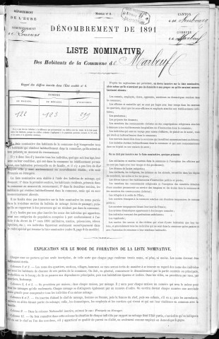 MARBEUF 1891