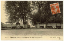 Evreux-Ville. Navarre : Hippodrome de Navarre, entrée.