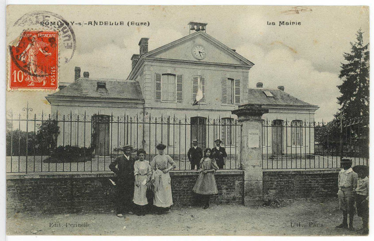 Romilly-sur-Andelle. La Mairie.