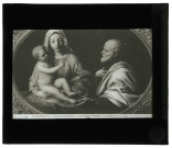Musée de Chantilly (Oise), tableau de Lorenzo Lotto "La sainte famille".
