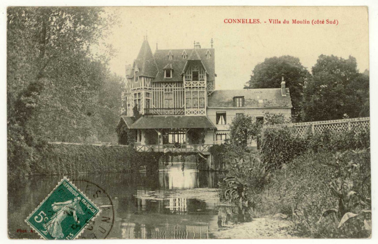 Connelles. Villa du Moulin (côté Sud).