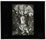 Musée de Colmar (Haut-Rhin), tableau de Martin Schongauer « Le Baiser de Judas ».