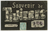 Tillières-sur-Avre. Carte souvenir.