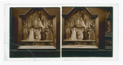 Tableau de Giovanni da Fiesole de l'Angelico représentant le Couronnement de la Vierge.