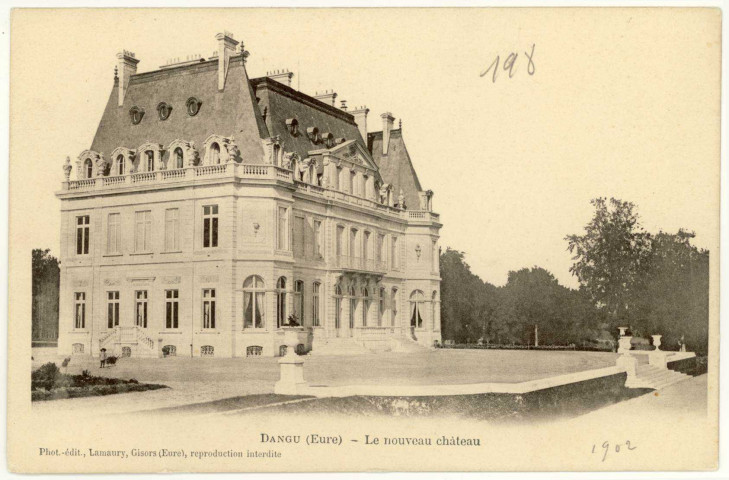 Dangu. Le nouveau Château.