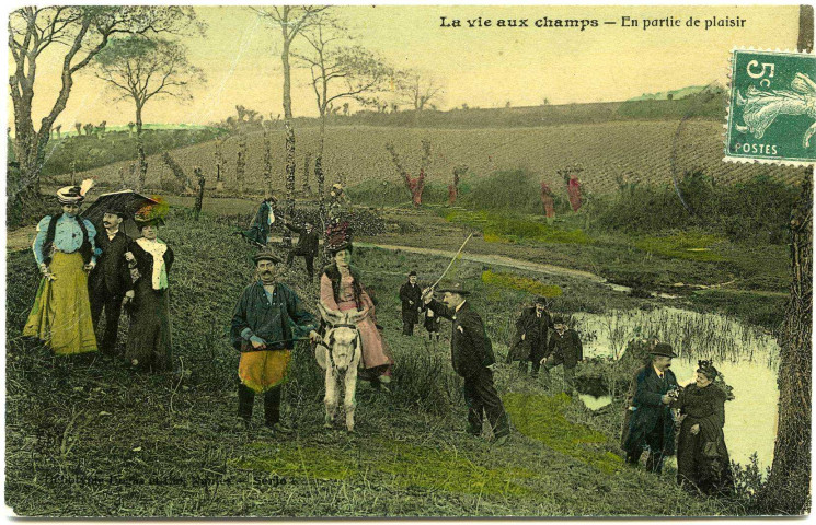 Divers. La vie aux champs. - En partie de plaisir.